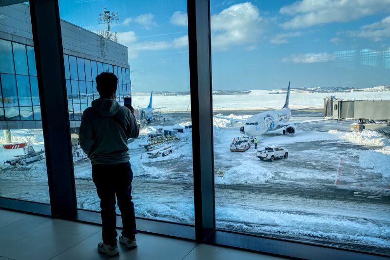 Istanbul Airport Jan 2022